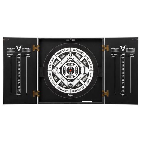 Personalized No Cheating Dart Room Dartboard & Cabinet Set